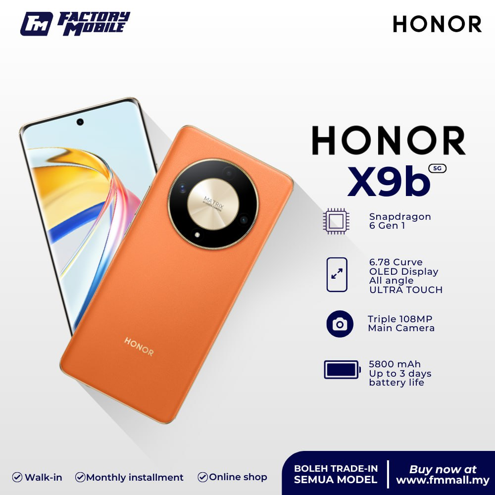 Honor X9b with all the specification