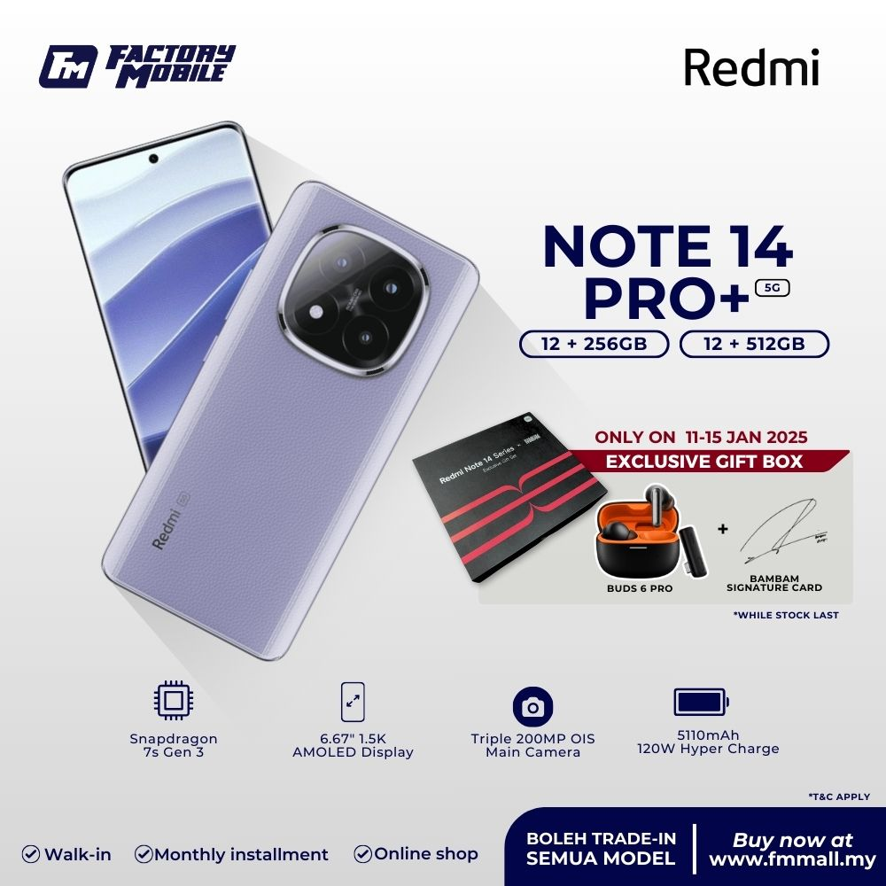 redmi note 14 pro+ www.fmmall.my