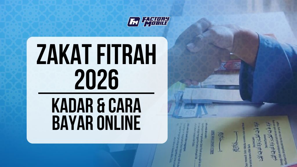 zakat fitrah 2026 kadar & cara bayar online