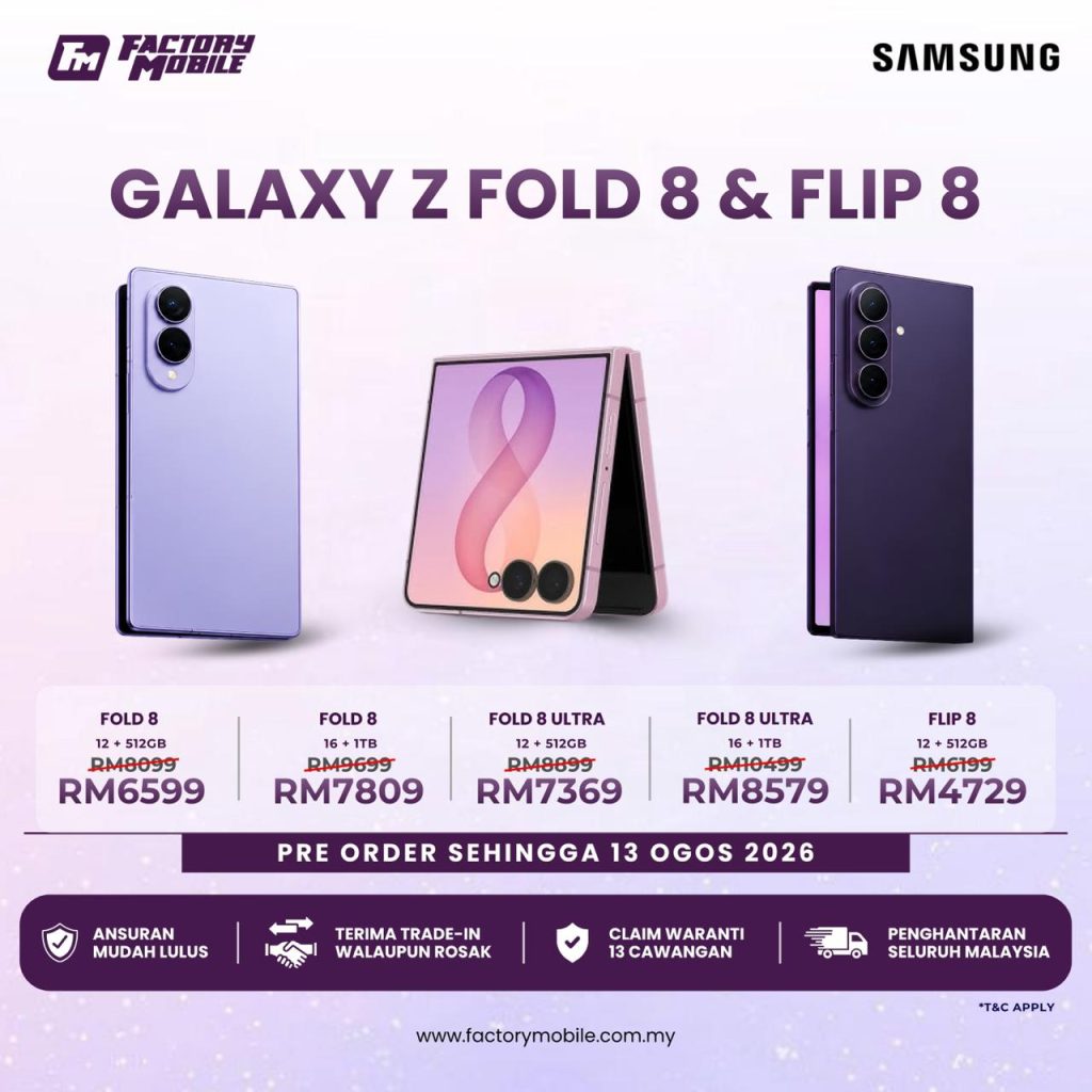 Preoarder Z Fold 8 & Flip 8